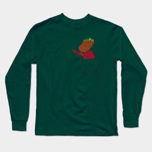 My pocket baby Groot! Long Sleeve T-Shirt